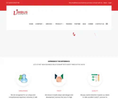 Limbustech.com(Limbus Technology) Screenshot