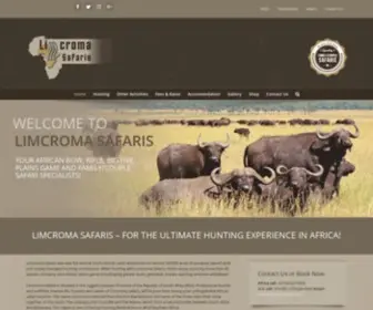 Limcroma.com(Quality Family & Couple Safari’s) Screenshot