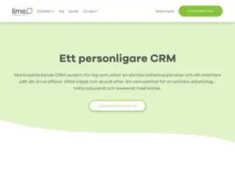 Lime-CRM.se(Lime Technologies) Screenshot