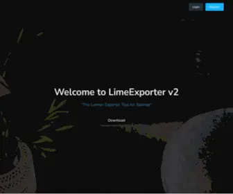 Lime-Exporter.com(Lime Exporter) Screenshot