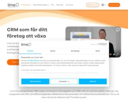 Lime-GO.se(Lime Technologies) Screenshot