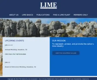 Lime.org(NLA's mission) Screenshot