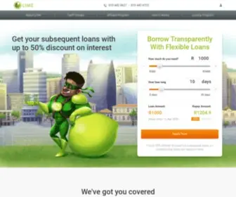 Lime24.co.za(Quick loan online in 5 minutes on the evidence on the Internet) Screenshot