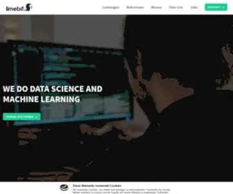 Limebit.de(Beratung für machine learning und künstliche intelligenz) Screenshot