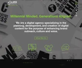 Limedigital.biz(Lime Digital) Screenshot