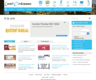 Limeil-Brevannes.fr(Site officiel de la ville de Limeil) Screenshot