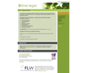 Limelegal.co.uk(Legal conferences) Screenshot