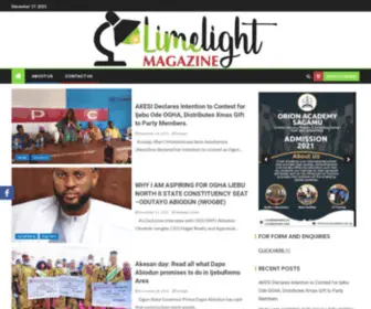 Limelightmagazine.com.ng(Limelightmagazine) Screenshot