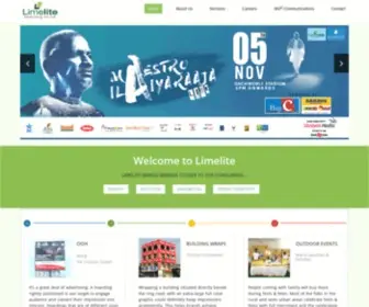 Limelite.in(Outdoor Advertising in Telangana) Screenshot