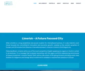Limerick2030.ie(Limerick 2030) Screenshot