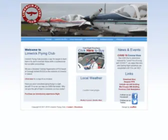 Limerickflyingclub.com(Limerick Flying Club) Screenshot