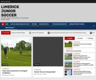 Limerickjuniorsoccer.com(Covering Junior) Screenshot