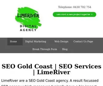 Limeriver.com.au(SEO Gold Coast) Screenshot