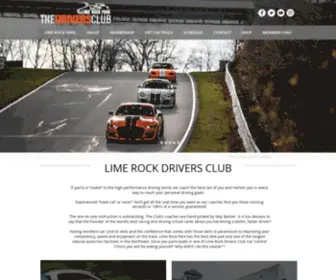 Limerockclub.com(LIME ROCK PARK DRIVERS CLUB) Screenshot