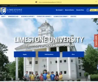 Limestone.edu(Limestone University) Screenshot