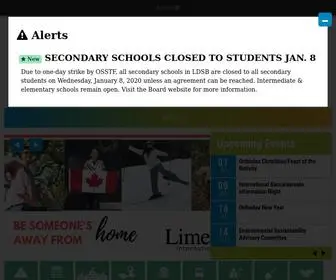 Limestone.on.ca(Limestone District School Board) Screenshot