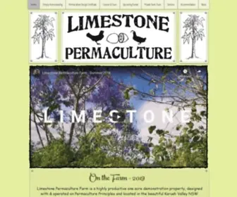 Limestonepermaculture.com(Permaculture Principled Education) Screenshot