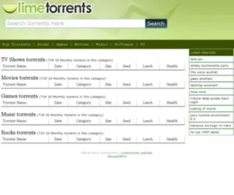 Limestorrent.com(Limestorrent) Screenshot