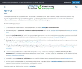 Limesurvey-Consulting.com(Professional Limesurvey Consulting and Support since 2007) Screenshot