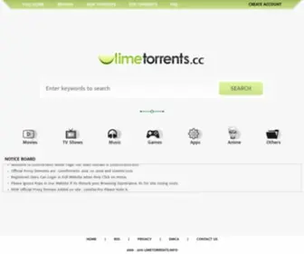 Limetorrents.net(Limetorrents) Screenshot