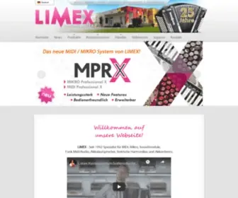 Limex.eu(LIMEX Elektronische Geräte GmbH) Screenshot