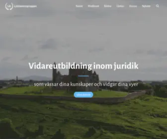 Limhamnsgruppen.se(Juridisk vidareutbildning) Screenshot