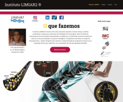 Limiar2.org(Instituto LIMIAR2) Screenshot