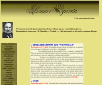 Limiarespirita.com.br(Limiar Espírita) Screenshot