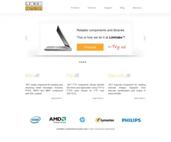Limilabs.com(NET components and application development) Screenshot