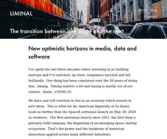 Liminal.blog(Liminal blog) Screenshot