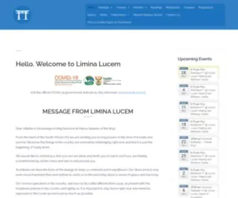 Liminalucem.co.za(Limina Lucem) Screenshot