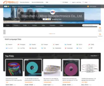 Liming-Led.com(Shenzhen Li Ming Optoelectronics Co) Screenshot