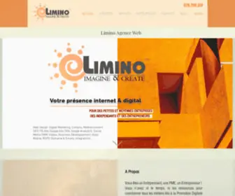 Limino.eu(Agence Web) Screenshot