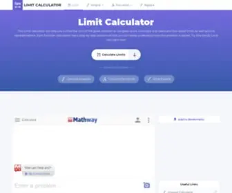 Limitcalc.com(100% Free) Screenshot