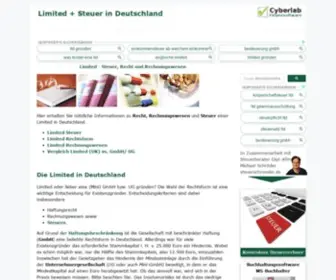 Limited-Steuer.de(Limited (Ltd)) Screenshot