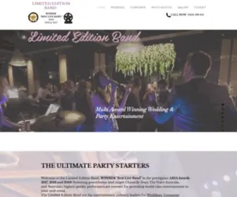 Limitededitionband.com.au(Limited Edition Band) Screenshot