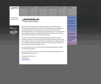 Limitedslip.de(limitedslip) Screenshot