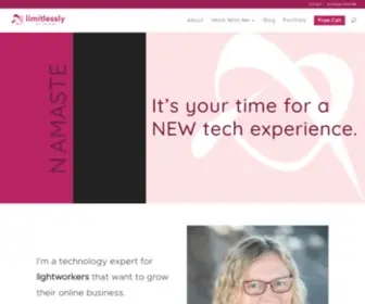 Limitlessly.com(Sheila Franzen) Screenshot