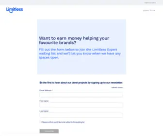 Limitlessonboarding.com(Limitless Technology) Screenshot