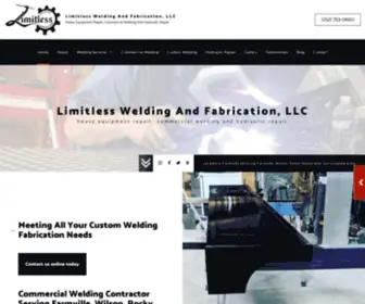 Limitlesswelding.com(Rocky Mount Home) Screenshot