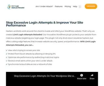 Limitloginattempts.com(Limit Login Attempts Reloaded) Screenshot