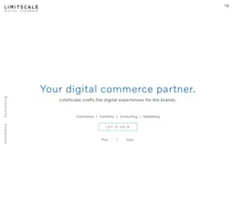 Limitscale.digital(Limitscale digital commerce services) Screenshot