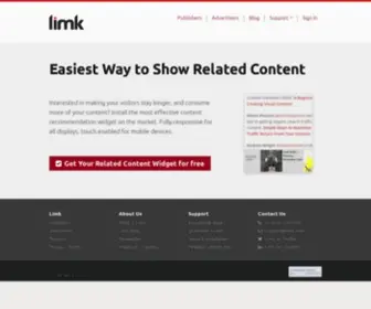 Limk.com(Easiest Way to Show Related Content) Screenshot