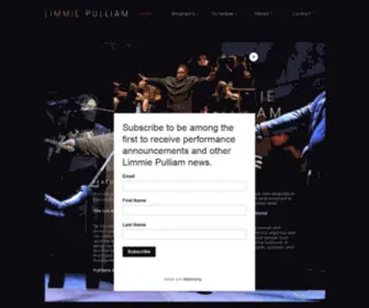 Limmiepulliam.com(Official webpage of Limmie Pulliam) Screenshot