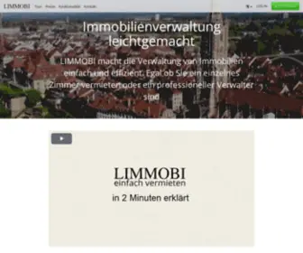 Limmobi.ch(Online Immobilienverwaltung) Screenshot