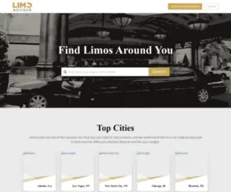 Limoadvisor.com(Limo Advisor) Screenshot