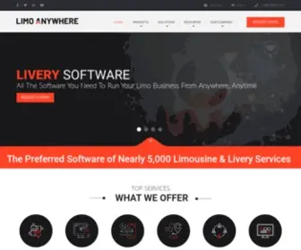 Limoanywhere.com(Limo Software and Livery Dispatch) Screenshot