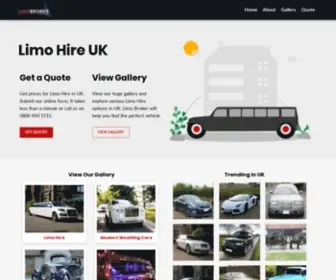 Limobroker.co.uk(Compare Limo Hire) Screenshot