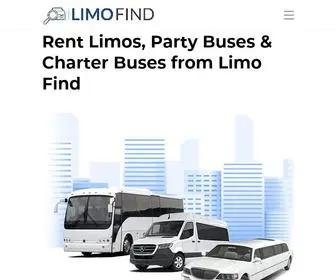 Limofind.com(Limo Find) Screenshot