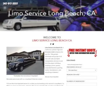 Limolongbeach.org(Limo Service Long Beach CA) Screenshot